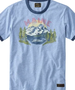 L.L.Bean x Todd Snyder Organic Jersey Heather Short-Sleeve Graphic T-Shirt - Men's
