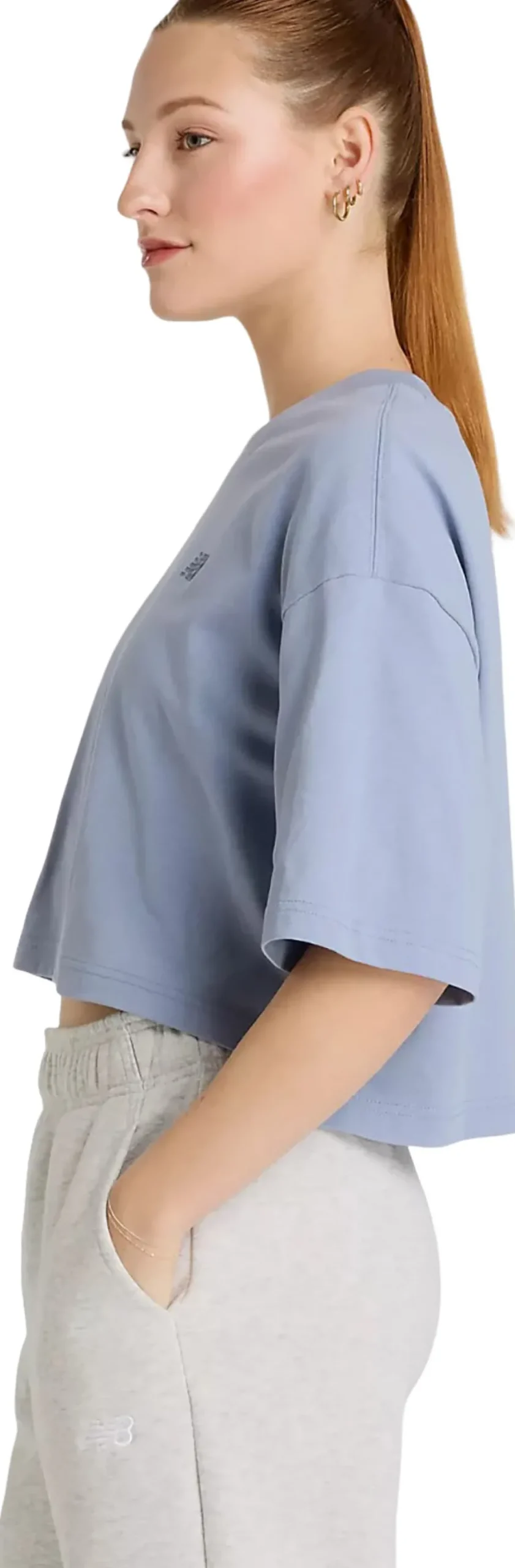 Logo Oversized Jersey T-Shirt - Women's