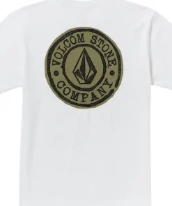 Logo Stamp Short Sleeve T-Shirt - Men's