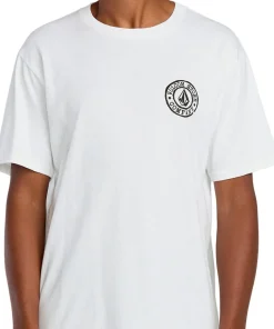 Logo Stamp Short Sleeve T-Shirt - Men's