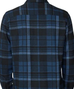 Long Sleeve Knit Flannel Shirt - Men's