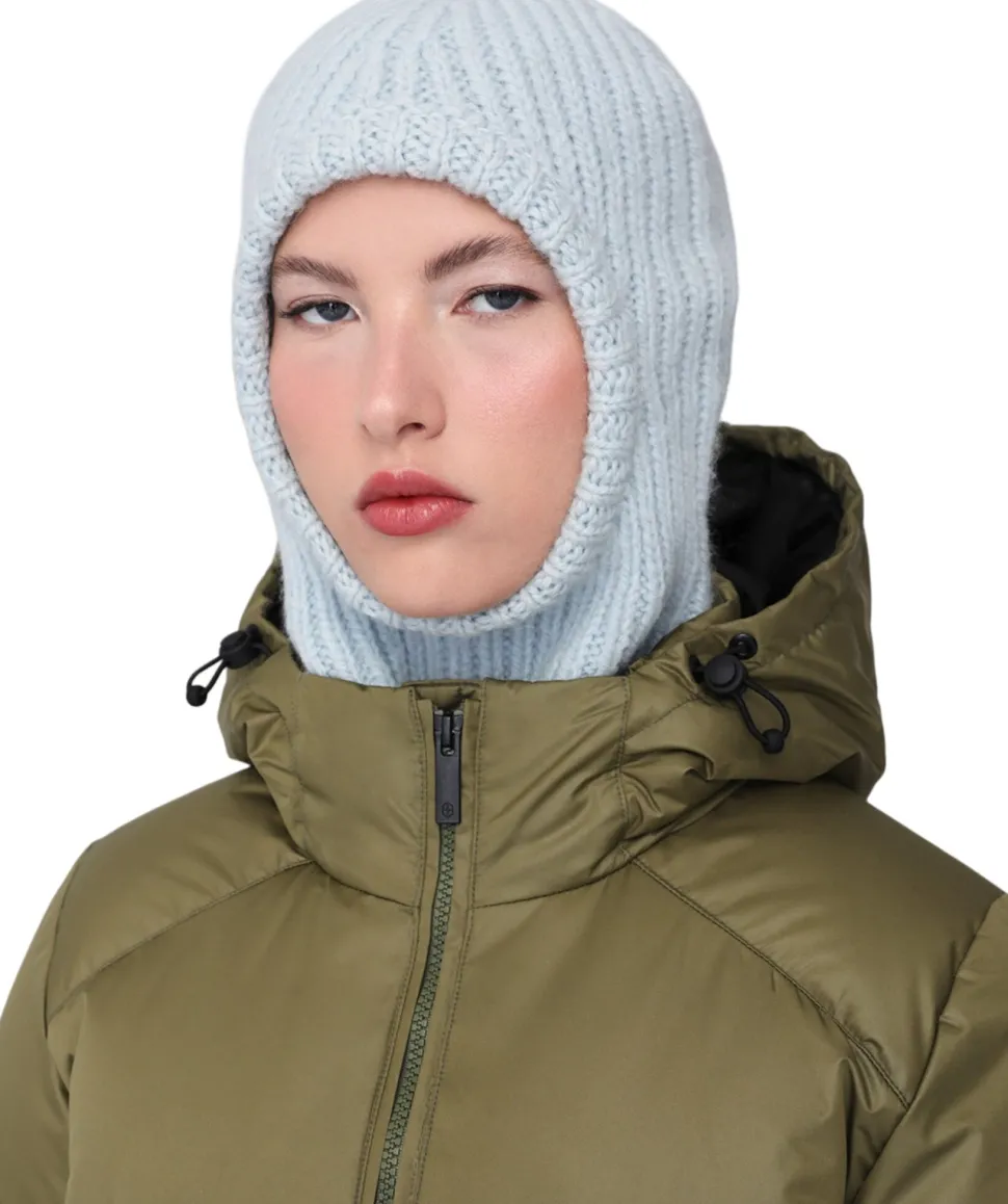 Lucia Hooded Down Puffer Jacket - Fitted - Women's