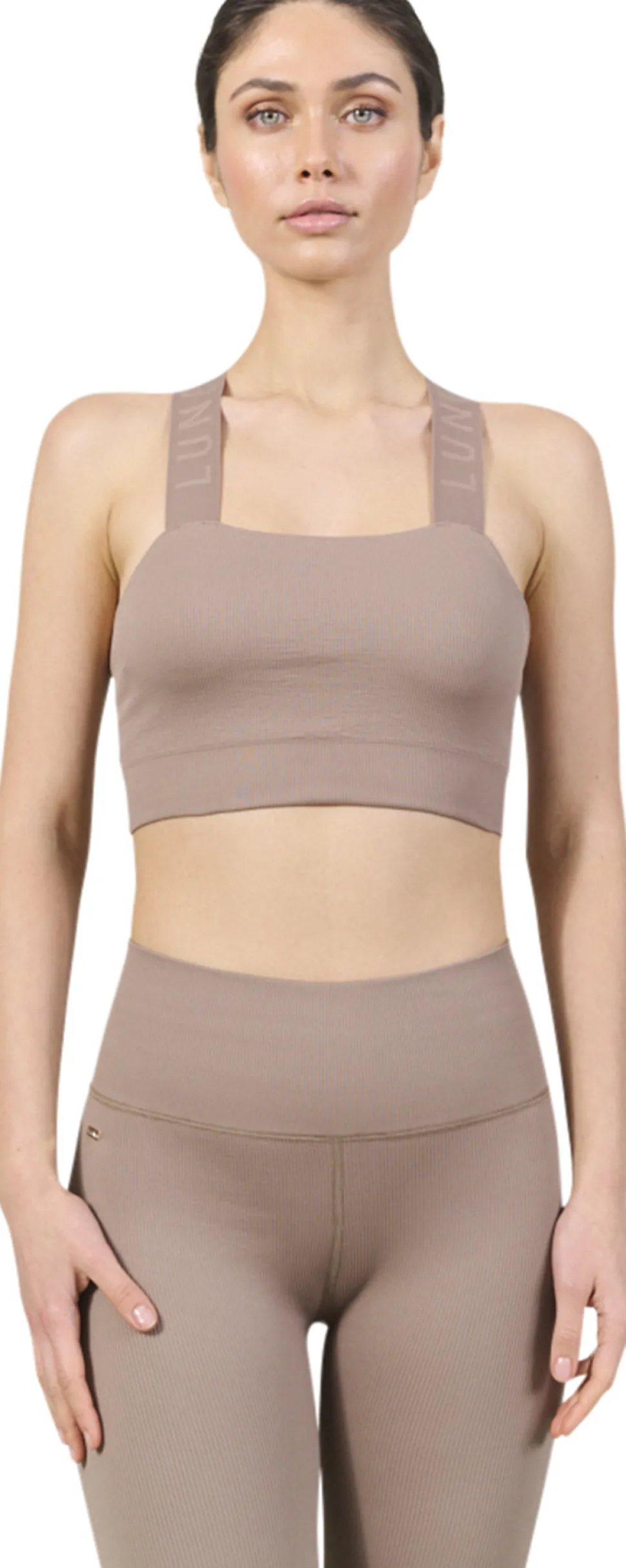 Luna Rib Bandeau Bra - Women's
