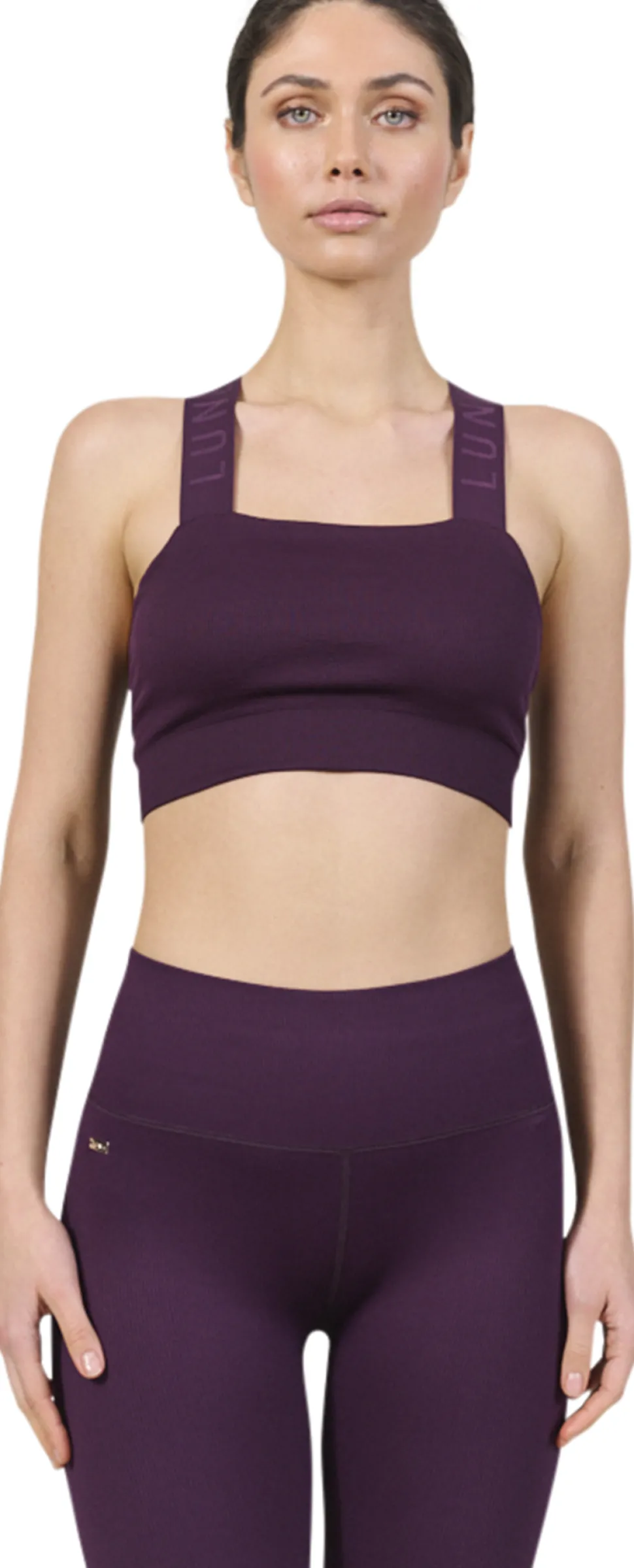 Luna Rib Bandeau Bra - Women's