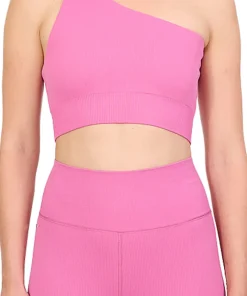 Luna Rib One-Shoulder Bra - Women's