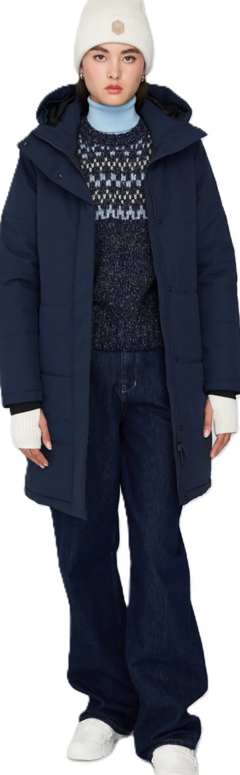 Madeline Hooded Insulated Winter Jacket - Women's