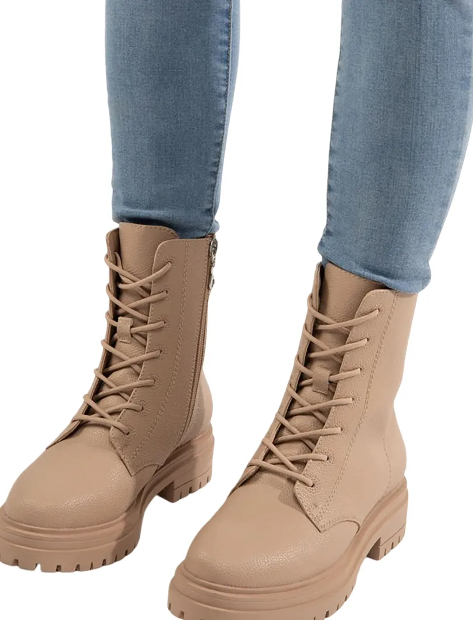 Maree Vegan Combat Boots - Women's