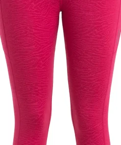 Merino Fastray High Rise Tights Topo Lines - Women's