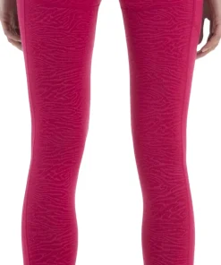 Merino Fastray High Rise Tights Topo Lines - Women's
