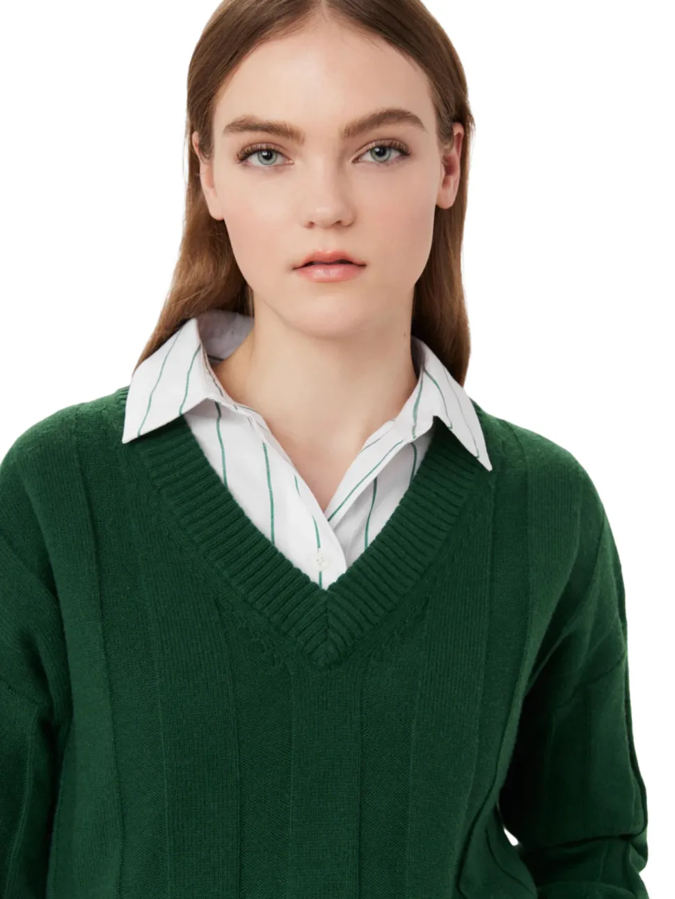 Merino Wool Blend Sweater - Women's