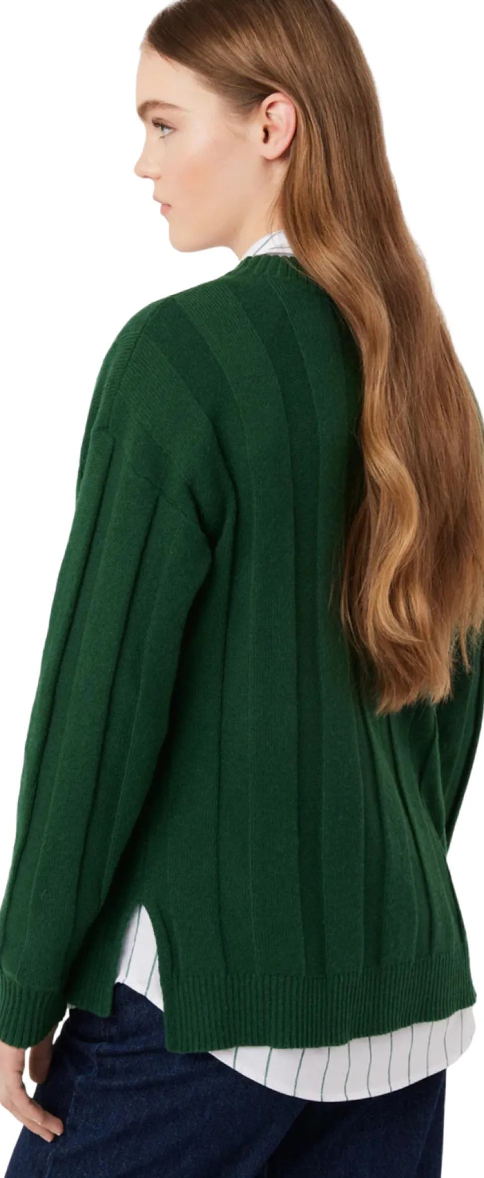 Merino Wool Blend Sweater - Women's