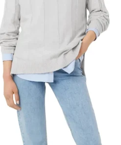 Merino Wool Blend Sweater - Women's