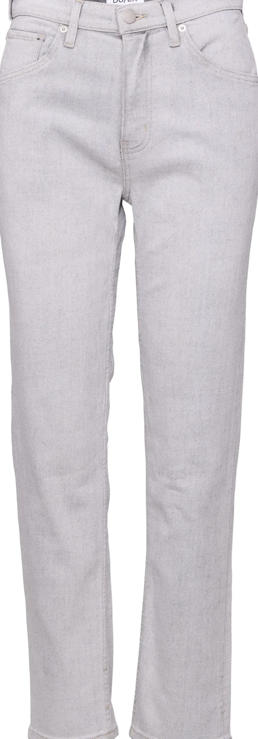 Midweight Performance Denim High Rise Straight Jeans - Women's