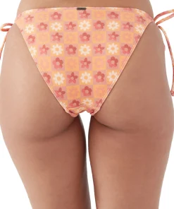 Miki Floral Maracas Tie Side Bikini Bottom - Women's