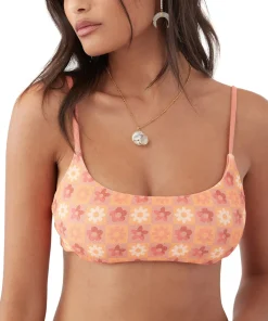 Miki Floral Surfside Bikini Top - Women's