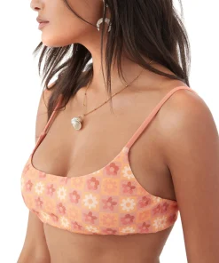 Miki Floral Surfside Bikini Top - Women's