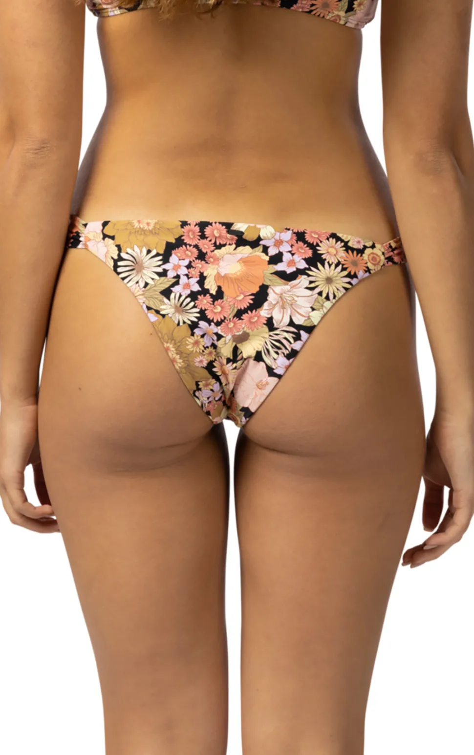 Mystic Floral Skimpy Coverage Bikini Bottom - Women's