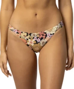 Mystic Floral Skimpy Coverage Bikini Bottom - Women's