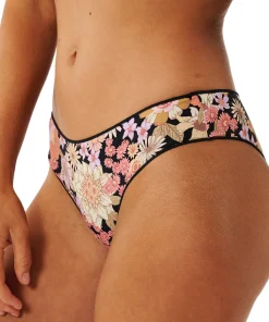 Mystic Floral Skimpy Coverage Bikini Bottom - Women's