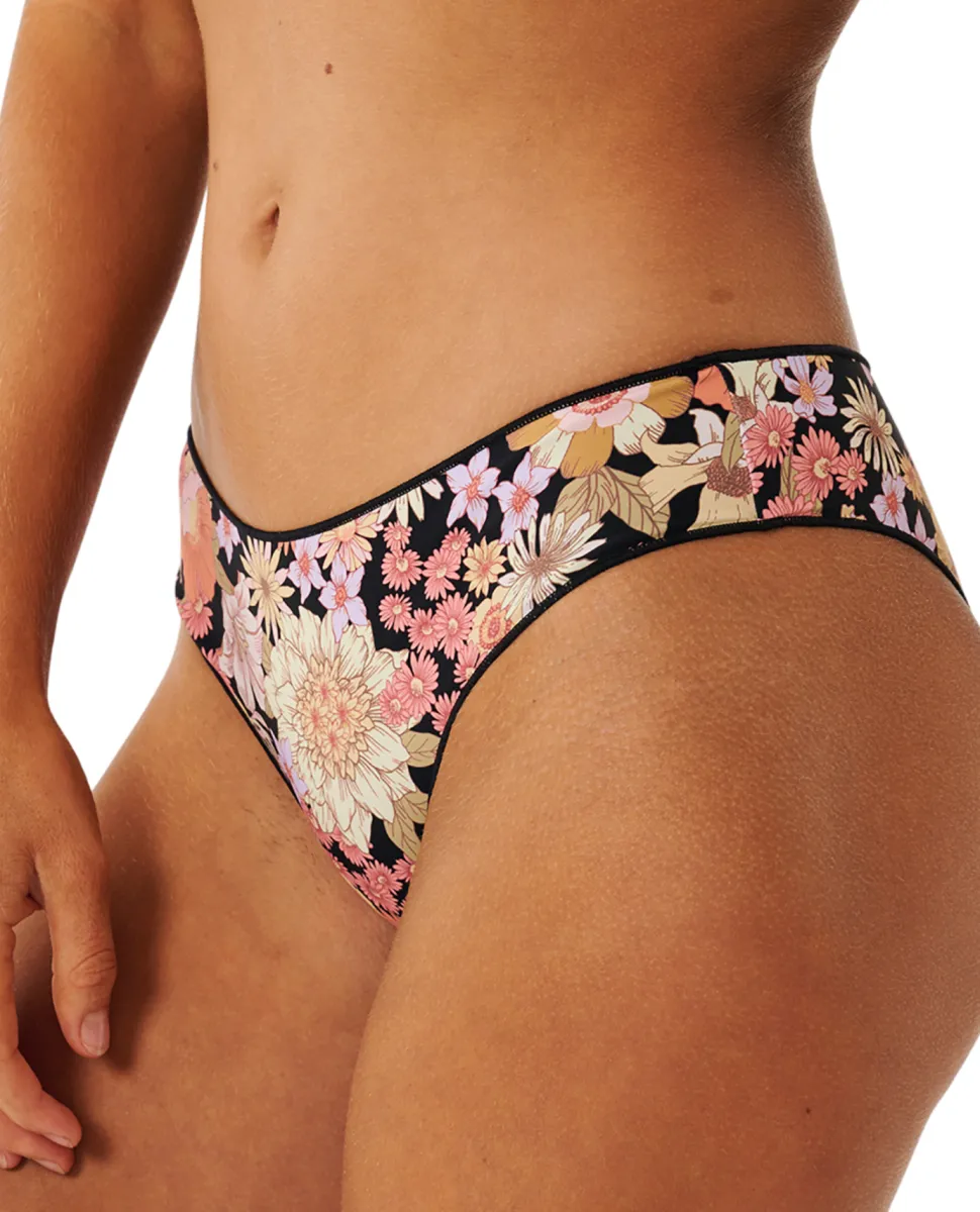 Mystic Floral Skimpy Coverage Bikini Bottom - Women's