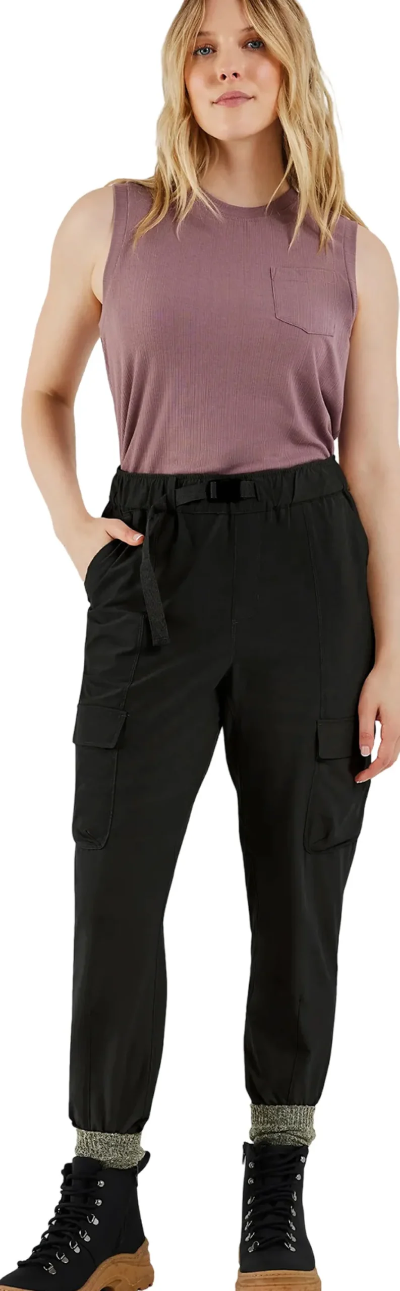 Nahoni Pants with Belt - Women's