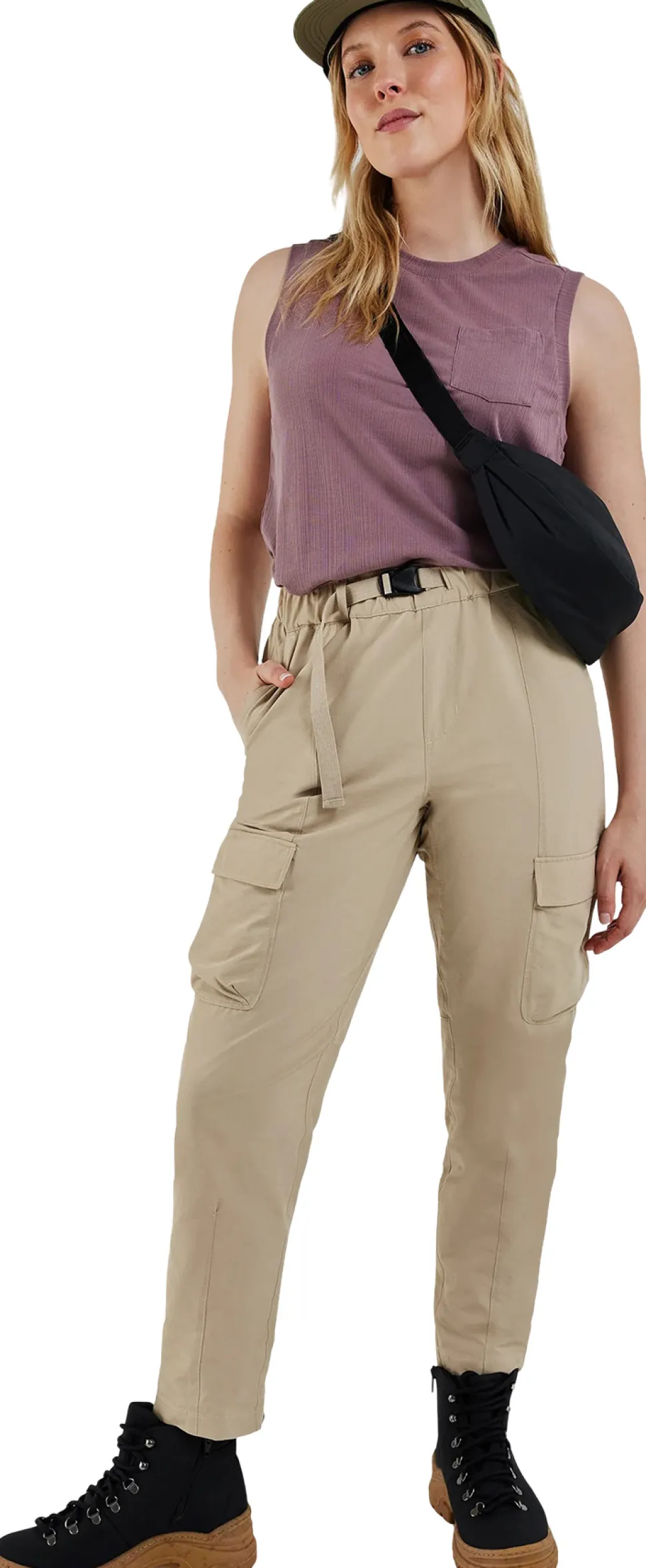 Nahoni Pants with Belt - Women's