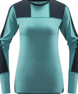Natural Blend Tech Crew Neck Base Layer Top - Women's