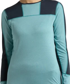 Natural Blend Tech Crew Neck Base Layer Top - Women's