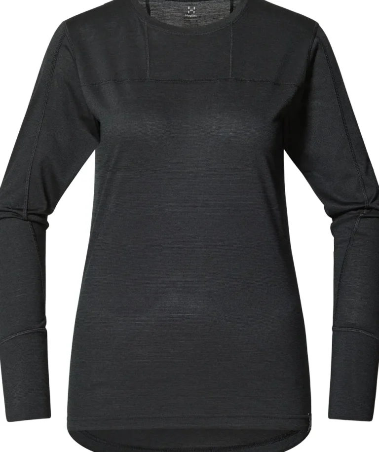 Natural Blend Tech Crew Neck Base Layer Top - Women's