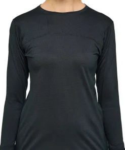 Natural Blend Tech Crew Neck Base Layer Top - Women's