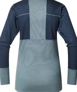Natural Blend Tech Crew Neck Base Layer Top - Women's