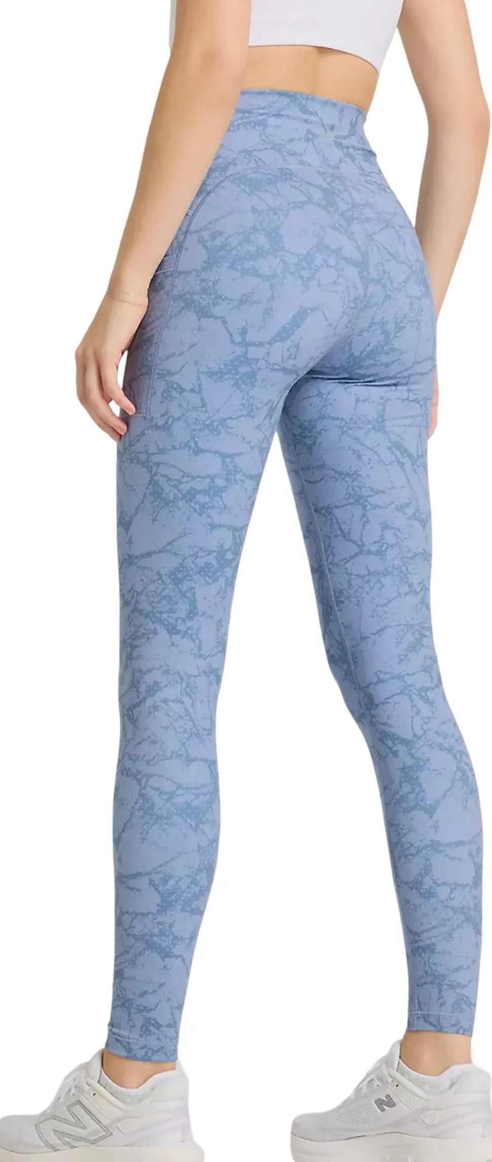 NB Sleek Printed Pocket High Rise Legging 27" - Women's