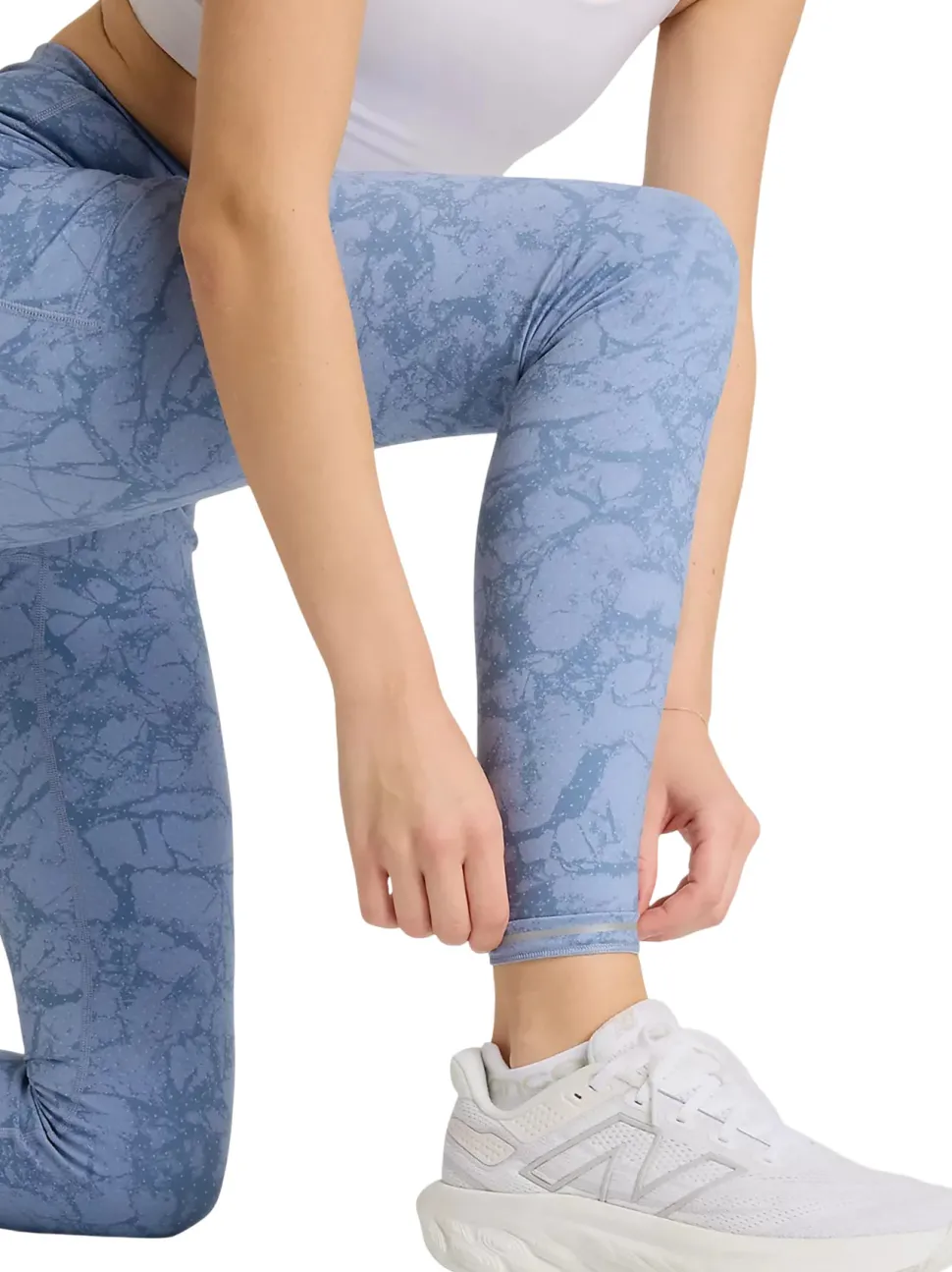 NB Sleek Printed Pocket High Rise Legging 27" - Women's