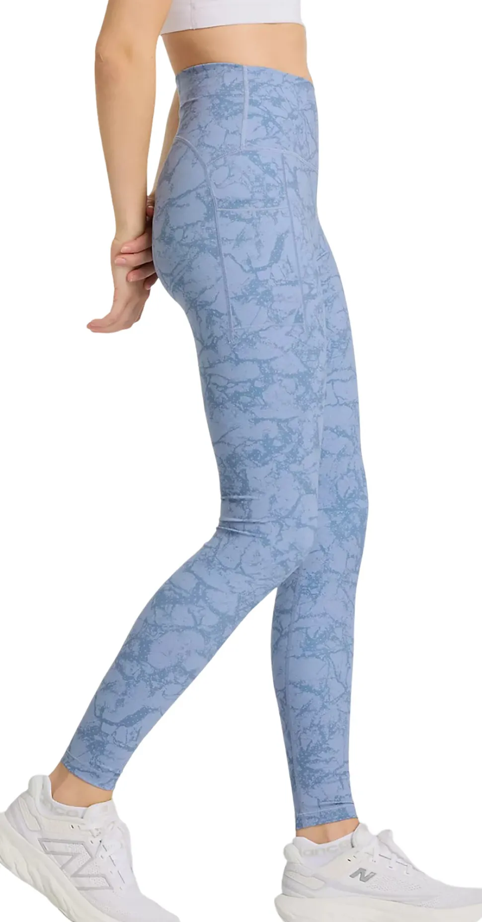 NB Sleek Printed Pocket High Rise Legging 27" - Women's