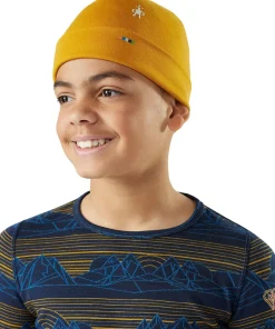 NTS Mid 250 Reversible Patter Cuffed Beanie - Kids