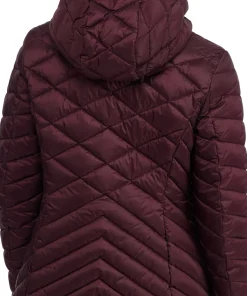 Nyota Lightweight Mixed-Diamond Quilted Packable Jacket - Women's