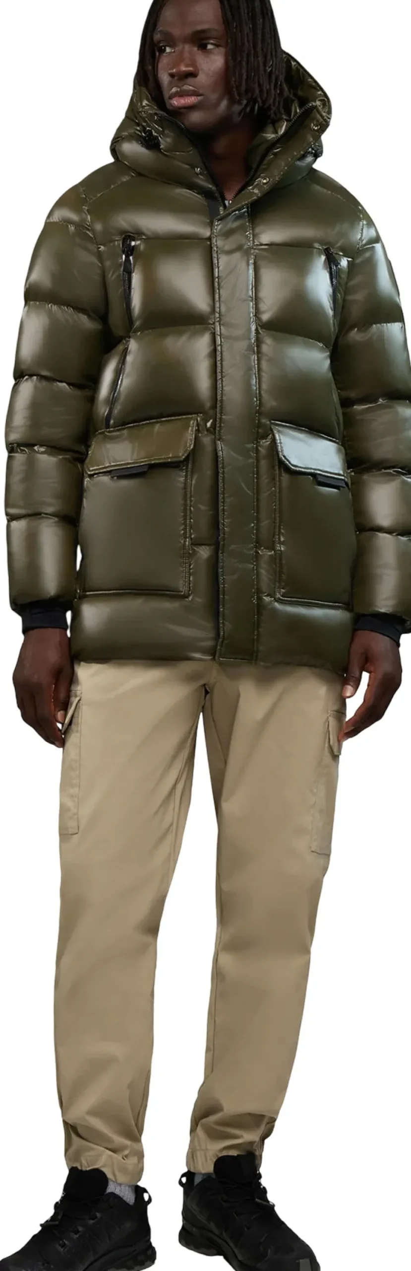 Oakmount 3 Quarters Relaxed Fit Puffer Parka - Men's