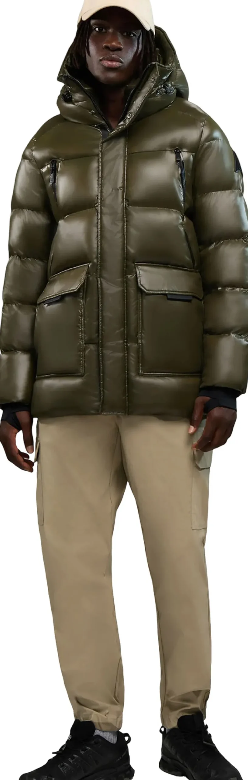 Oakmount 3 Quarters Relaxed Fit Puffer Parka - Men's