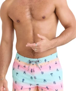 Oh Buoy 2N1 Volley 5 Inches Swim Shorts - Men's