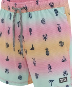 Oh Buoy 2N1 Volley 5 Inches Swim Shorts - Men's
