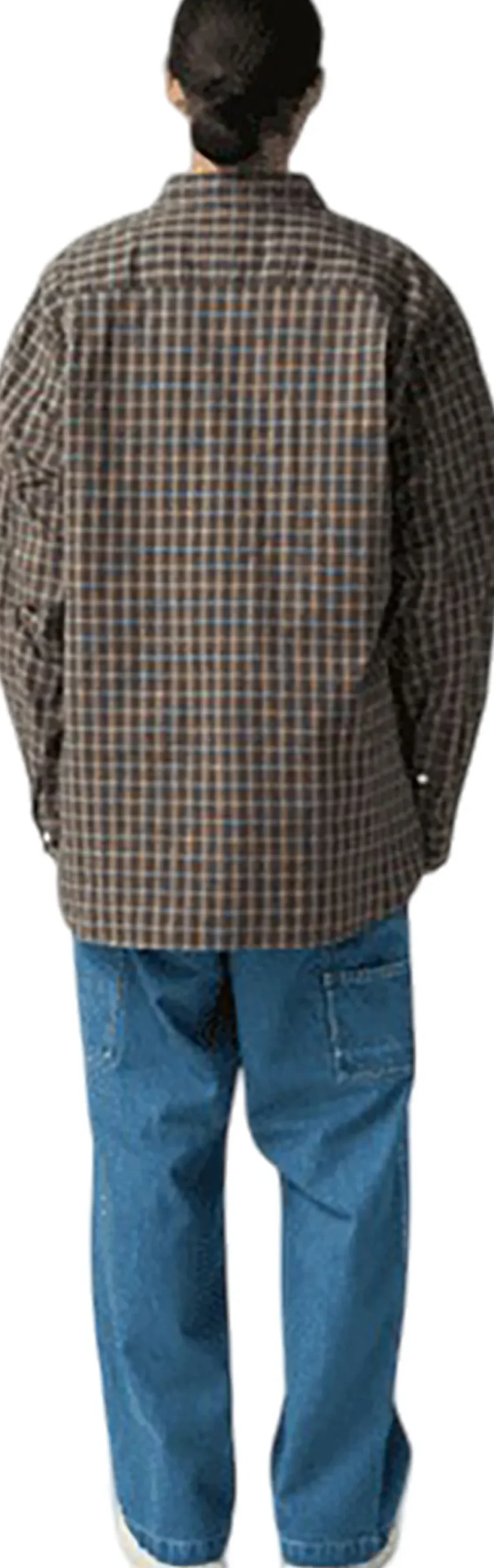Organic Cotton Ombre Check Shirt - Unisex