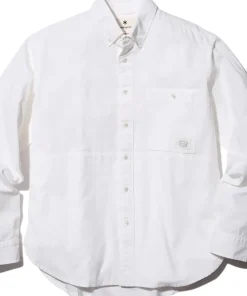 Organic Cotton Poplin Button-Down Shirt - Men's