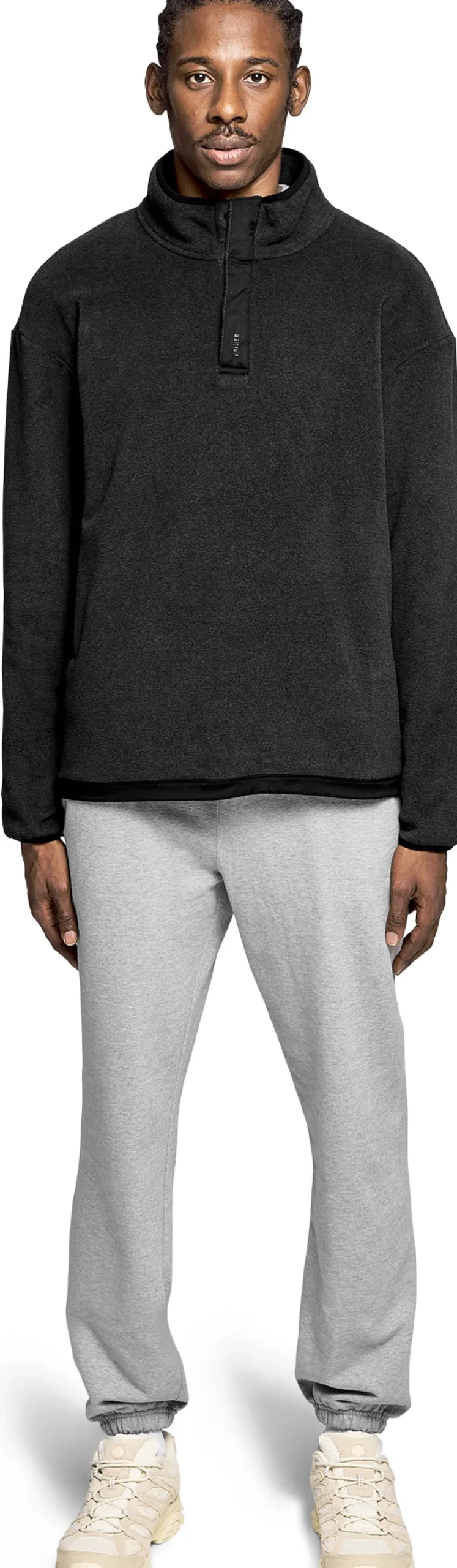 Ouseburn Quarter Snap Fleece Sweatshirt - Unisex