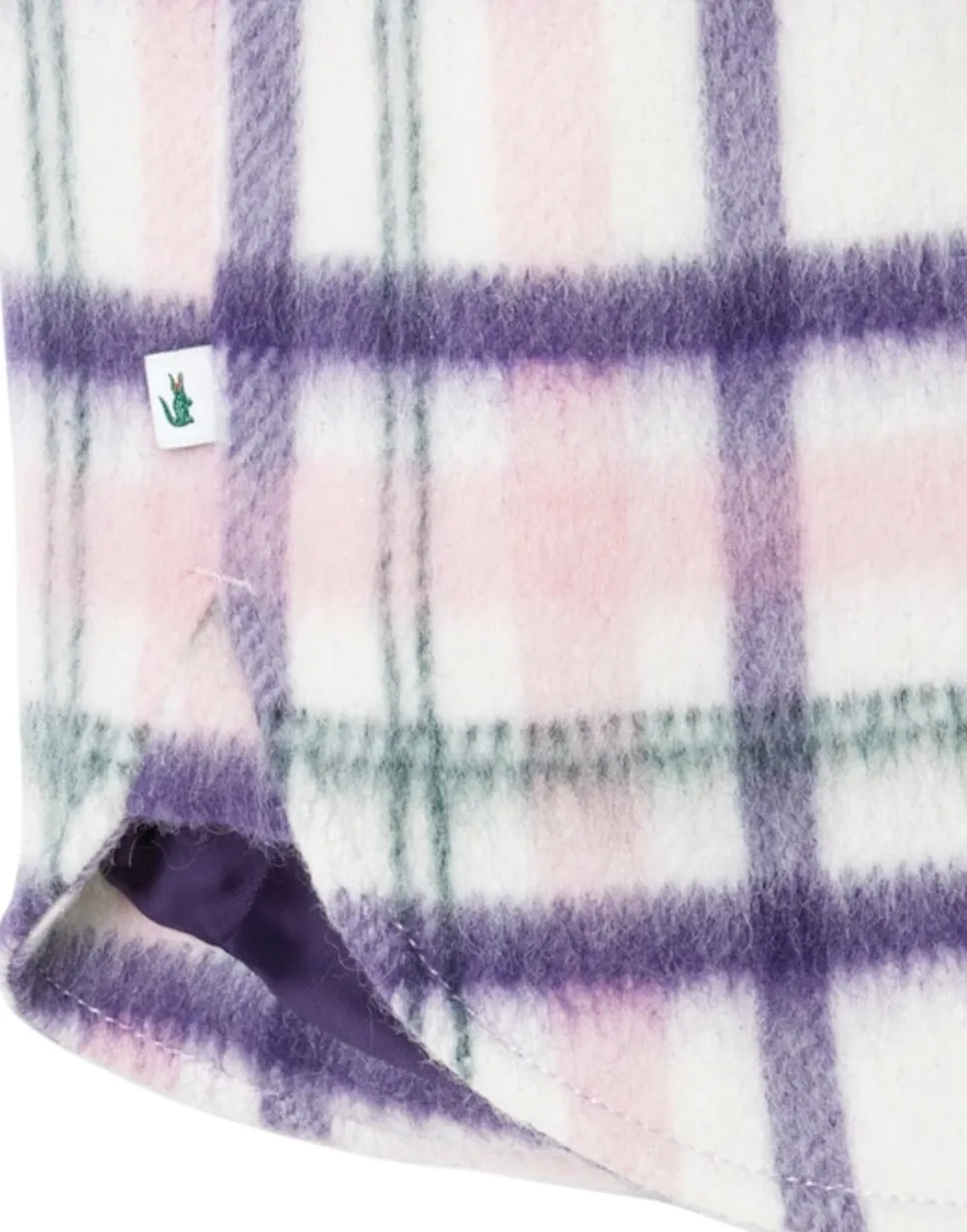 Oversized Quilted Wool Overshirt - Women's