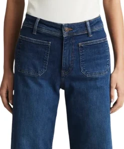 Paloma Marine Wide Leg Jeans - Women's
