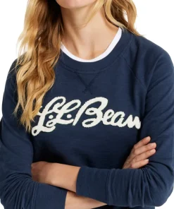 Peaks Island Logo Crewneck Sweatshirt - Women's