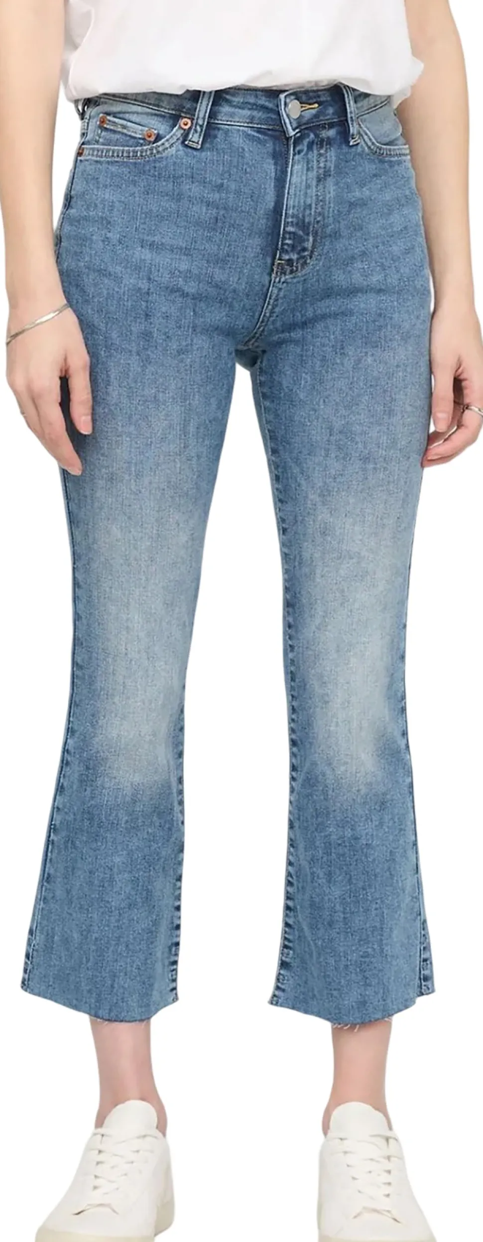 Performance Denim High Rise Kick Flare Jeans - Women's