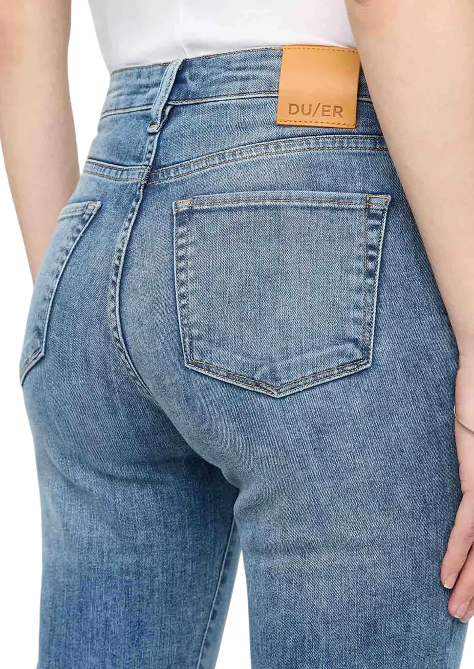 Performance Denim High Rise Kick Flare Jeans - Women's