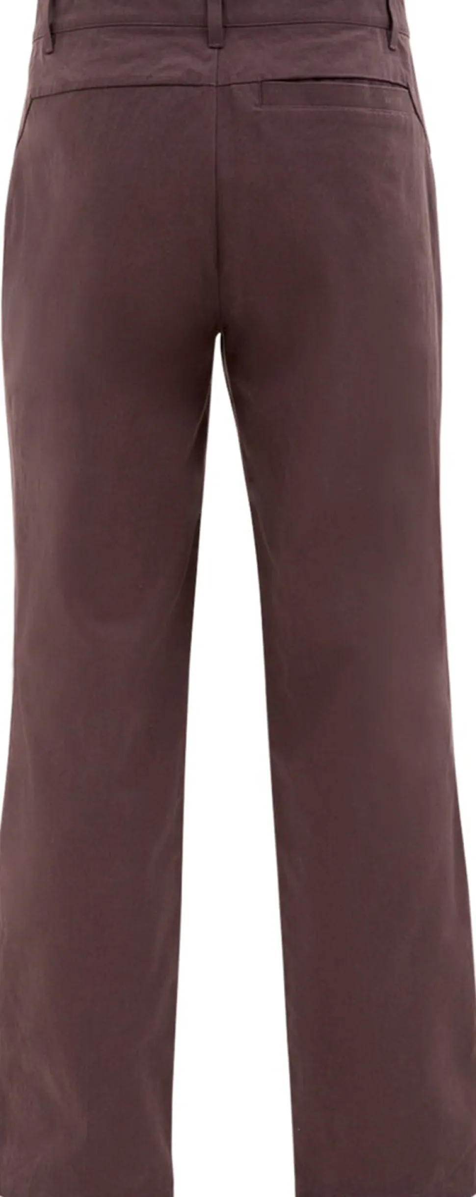 Plaka Straight Leg Pleated Twill Pants - Men's