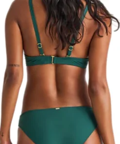 Pleated Bikini Bottom - Women's